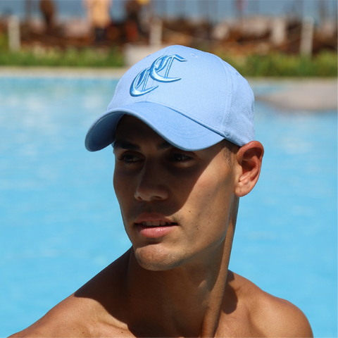 BURLEIGH MEN CAP - BABY BLUE
