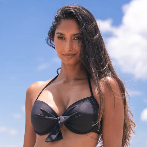 MARIA BIKINI TOP - BLACK