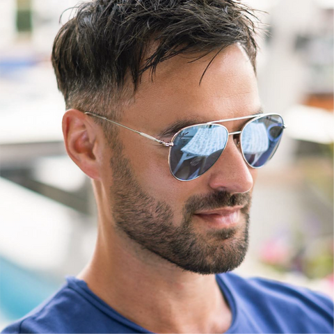 MIAMI MEN SUNGLASSES - BLUE