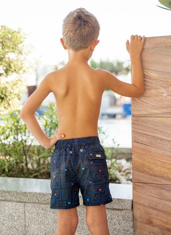 The Jack are essential CAHA CAPO boardshorts in Gaming Print. Part of the CAHA CAPO boy's swimwear collection.