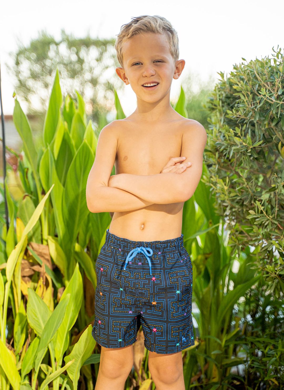 The Jack are essential CAHA CAPO boardshorts in Gaming Print. Part of the CAHA CAPO boy's swimwear collection.