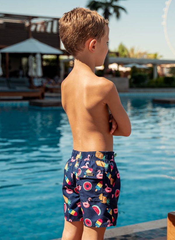 The Jack are essential CAHA CAPO boardshorts in Inflateables Print. Part of the CAHA CAPO boy's swimwear collection.