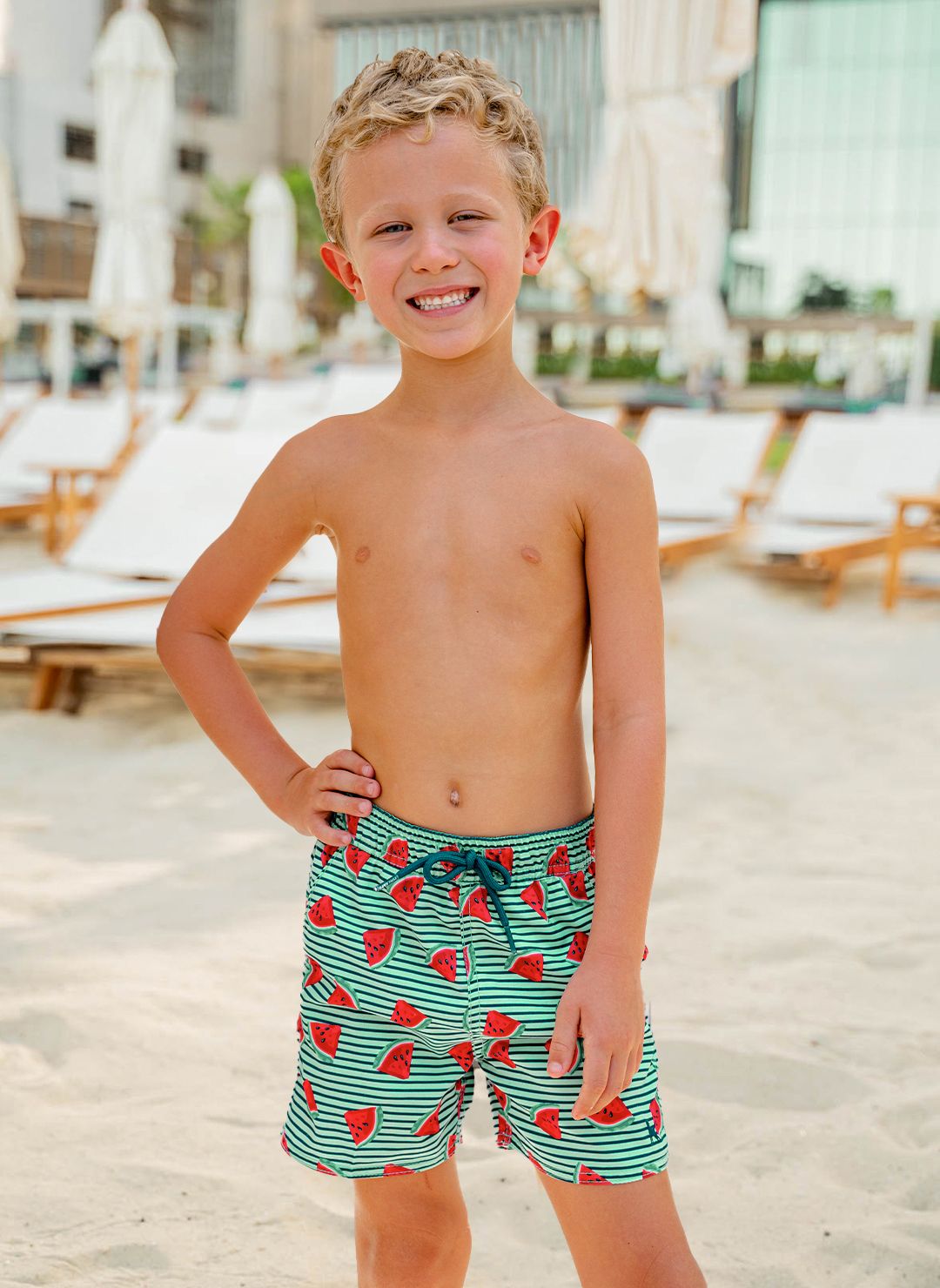 The Jack are essential CAHA CAPO boardshorts in Watermelon. Part of the CAHA CAPO boy's swimwear collection.