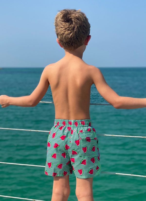 The Jack are essential CAHA CAPO boardshorts in Watermelon. Part of the CAHA CAPO boy's swimwear collection.