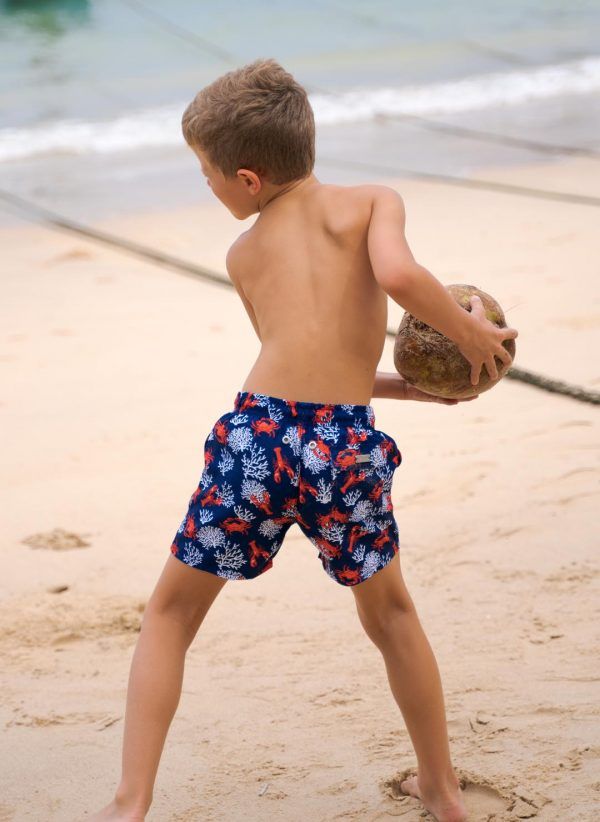 The Jack are essential CAHA CAPO boardshorts in Crab & Lobster print. Part of the CAHA CAPO men's swimwear collection.