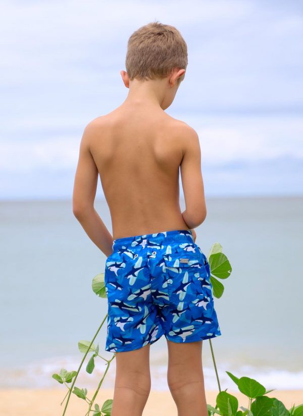 The Jack are essential CAHA CAPO boardshorts in Shark Surf. Part of the CAHA CAPO men's swimwear collection.