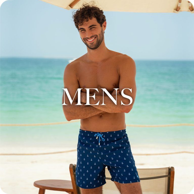 Our men’s collection is lead by our take on classic boardshorts. Our team has worked tirelessly to create a range of timeless boardshort styles with the perfect fit. All of our men’s boardshorts feature two side pockets, and a back pocket featuring a velcro closure, making these a practical choice for any long day on the beach. In addition to this, our eclectic selection of prints is what makes our boardshorts stand out. With everything from subtle geometric prints, to bold graphics and solid colours, The CAHA CAPO men’s collection has something for everyone.