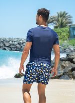 The Cam by CAHA CAPO is a men’s rash vest that fits just like a t-shirt. Part of the CAHA CAPO men’s swimwear collection.