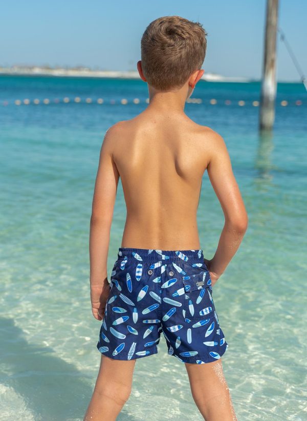 BOYS BOARD SHORTS | Caha Capo _ Luxury Swimwear
