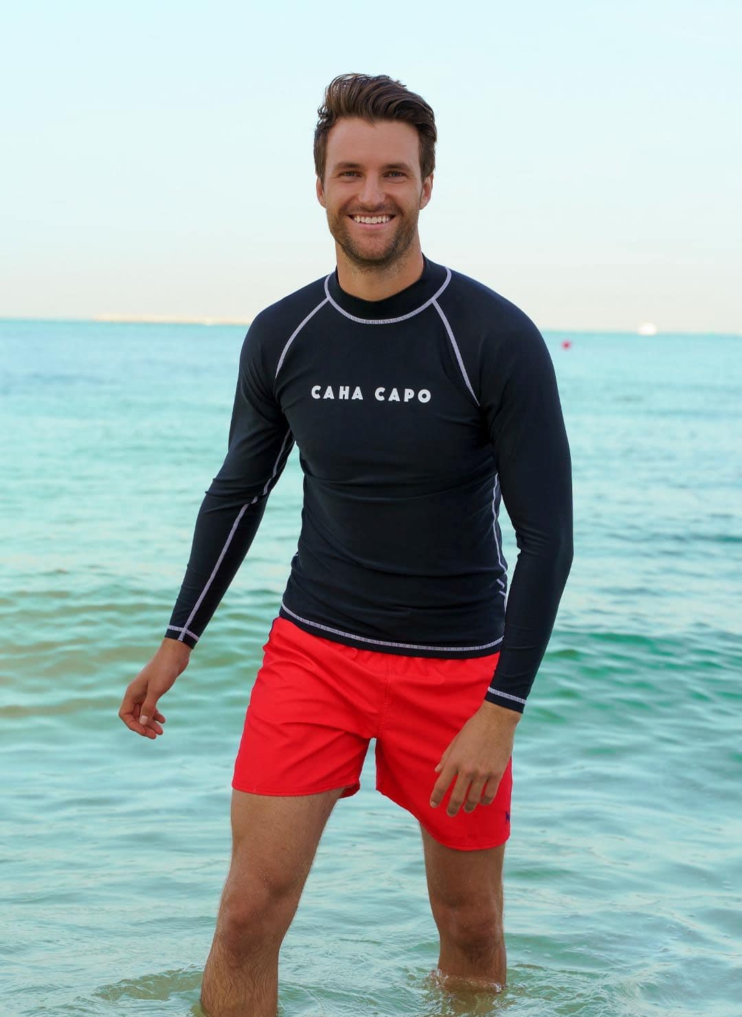 Mens Rash vest | Men's Swimwear Dubai| Caha capo
