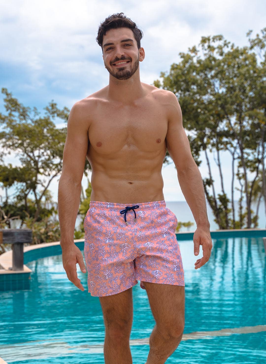 Coral | Men's swimwear Dubai | Caha Capo
