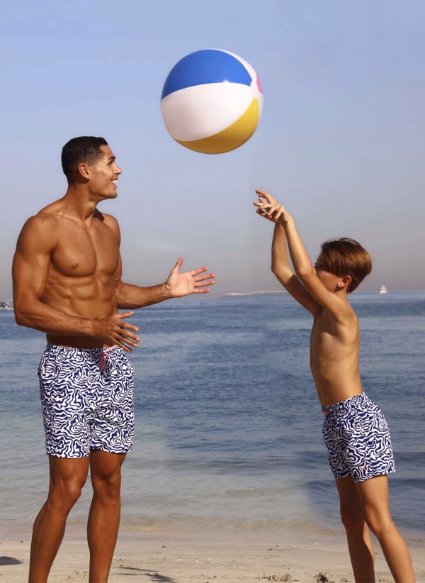 THE MIRAGE - NU BLUE BOARDSHORTS SET